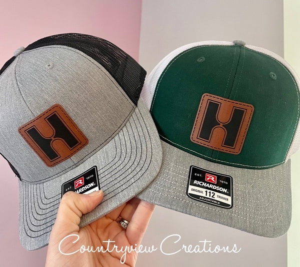 Hart County Leather Patch Hat