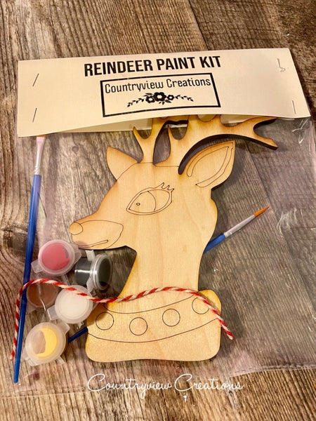 Reindeer Paint Kit