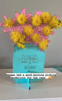 Flower Vase. Kid Craft D.I.Y