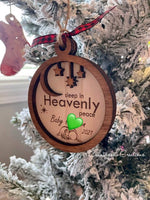 Sleep in Heavenly Peace - Remembrance Ornament