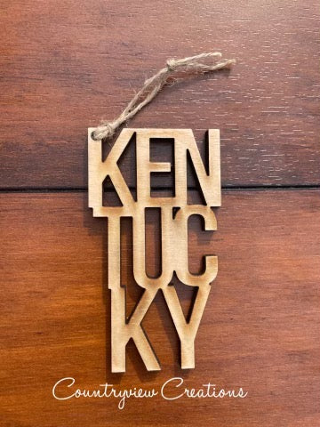 Kentucky Ornament