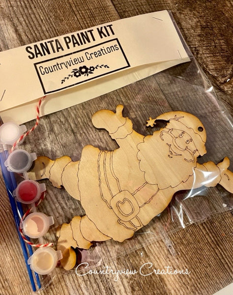 Santa Paint Kit