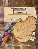 Snowman Paint Kit