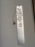 Custom Bookmark (Personalized as needed)